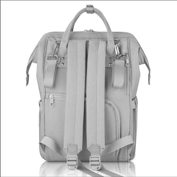 AMILLIARDI Grey diaper backpack NWT - Picture 6 of 8